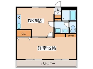 コーポラス華の物件間取画像